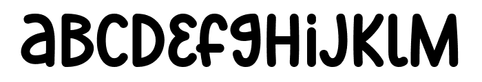 Always Cheerful Font LOWERCASE
