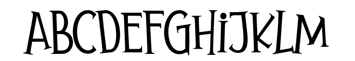 Always a Nightmare Font UPPERCASE