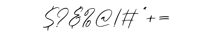 Alyson Signature Font OTHER CHARS