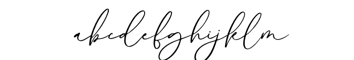 Alyson Signature Font LOWERCASE