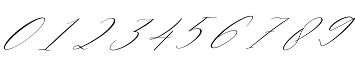 Alysthia Italic Font OTHER CHARS