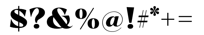 Amabella-Black Font OTHER CHARS