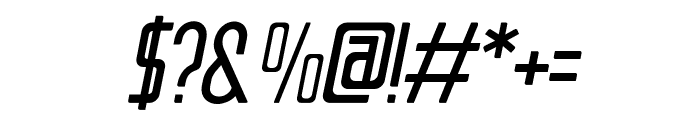 Amailane-LightItalic Font OTHER CHARS