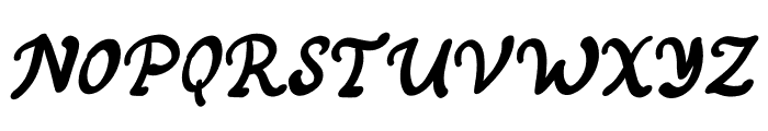 Amalestha Font UPPERCASE