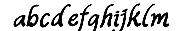 Amalestha Font LOWERCASE
