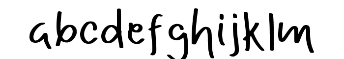 Amaliyah Regular Font LOWERCASE
