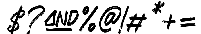 Amallthea Italic Font OTHER CHARS