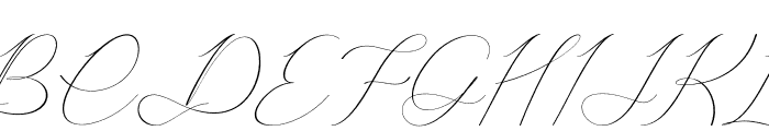 Amalyara-Regular Font UPPERCASE