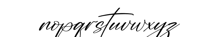 Amalynta Beauty Italic Font LOWERCASE