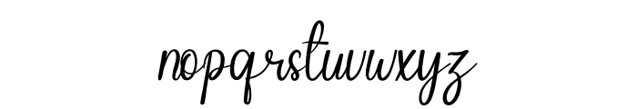 Amandas Beauty Font LOWERCASE