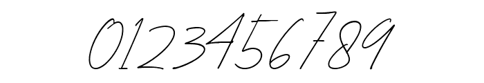 Amandave Signature Regular Font OTHER CHARS