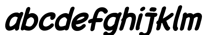 AmarillReg Bold Italic Font LOWERCASE
