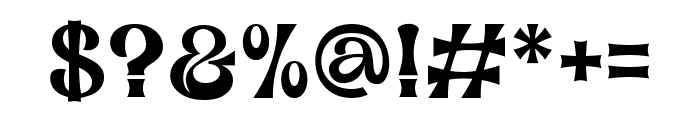 Amarillo Regular Font OTHER CHARS