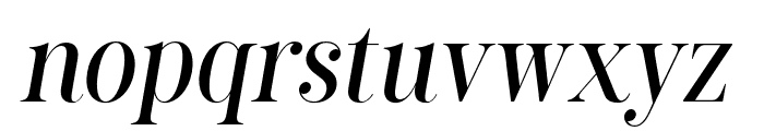 Amaris Italic Font LOWERCASE