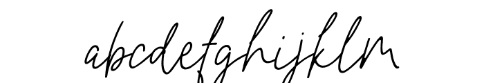 Amarllis Italic Font LOWERCASE
