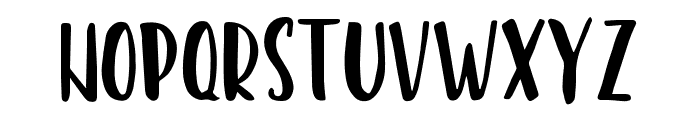 Amastery Hand Font LOWERCASE