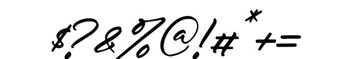 Amatha Hillayah Italic Font OTHER CHARS