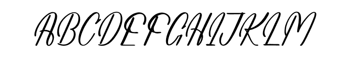 Amathery Bieckmon Font UPPERCASE