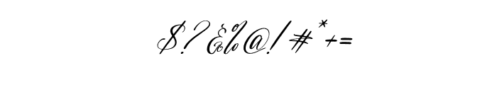 Amatizna Sogadari Italic Font OTHER CHARS