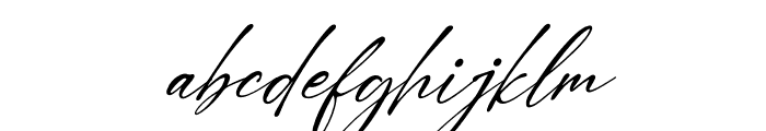 Amatullah Mahiya Italic Font LOWERCASE