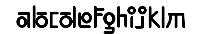 Amazing Korea Regular Font LOWERCASE