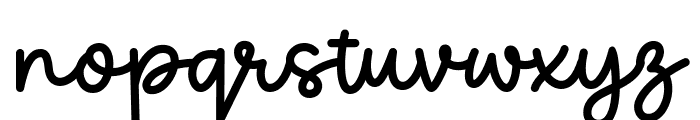 Amazing Teacher Script Font LOWERCASE