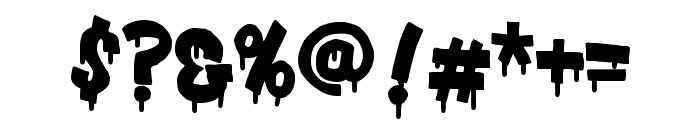 Amazon Drips Regular Font OTHER CHARS