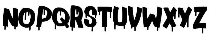 Amazon Drips Regular Font UPPERCASE