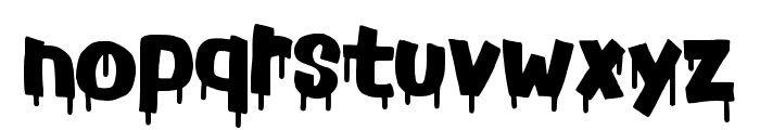 Amazon Drips Regular Font LOWERCASE