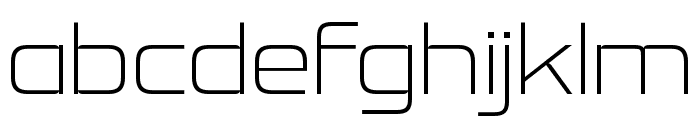 Ambatah-ExtraLight Font LOWERCASE