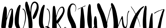 AmberLightFont-Regular Font UPPERCASE