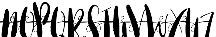 AmberLightFontswirlsUppercase-Regular Font UPPERCASE