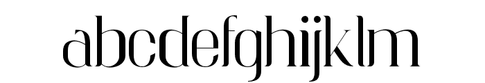 Ambigane Regular Font LOWERCASE