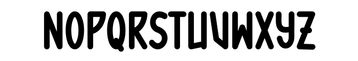 Ambruuk Font LOWERCASE