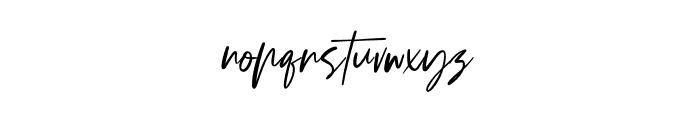 Ambyttion Font LOWERCASE