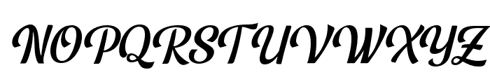 Ameira-Regular Font UPPERCASE