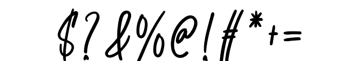 Amelanita Signature Font OTHER CHARS