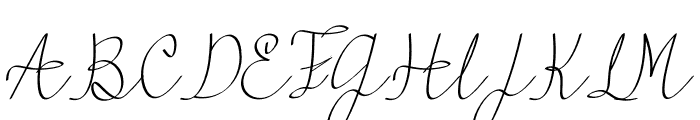 Ameliatina Italic Bold Font UPPERCASE