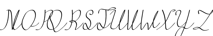 Ameliatina Italic Bold Font UPPERCASE