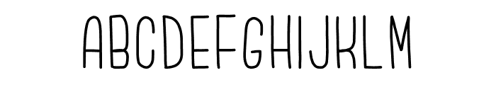 Amelie Camille Font LOWERCASE