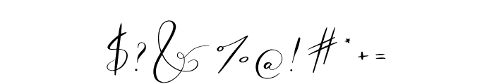 Amelie Signature Font OTHER CHARS