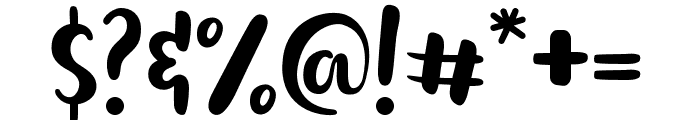 AmeliyaEmma-Regular Font OTHER CHARS