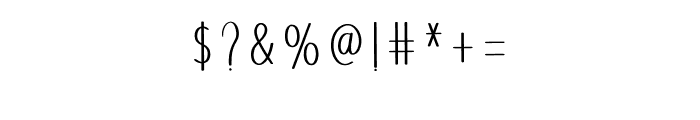 Amellia Carlotte Font OTHER CHARS