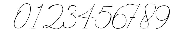 Amellia Signature Regular Font OTHER CHARS