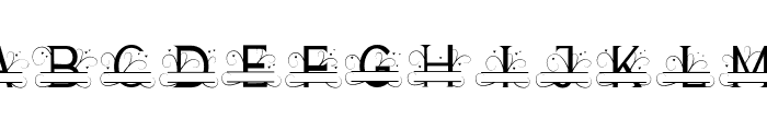 Amelya Monogram Font UPPERCASE