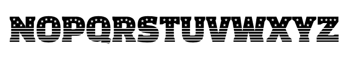 America Color Font UPPERCASE