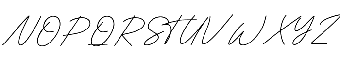 American Signature Font UPPERCASE