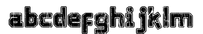 American Sporty Font LOWERCASE