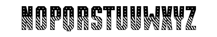 American Victory Font UPPERCASE