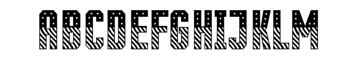 American Victory Font LOWERCASE